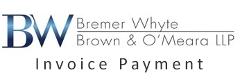 BREMER WHYTE BROWN &amp; OMEARA, LLP2