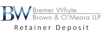 BREMER WHYTE BROWN &amp; O&#039;MEARA, LLP